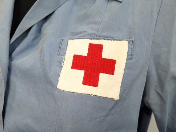 Red Cross Uniform: Dress, Jacket and Garrison Cap <br> (B-38" W-30.5" H-40")