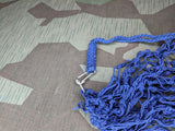Blue Soutache Net Backpack