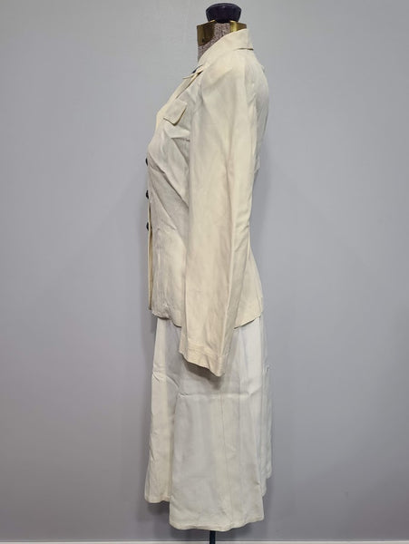 US Navy WAVES White Uniform <br> (B-34" W-24" H-34")