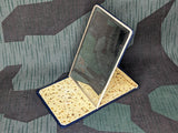 Blue Pocket Travel Mirror