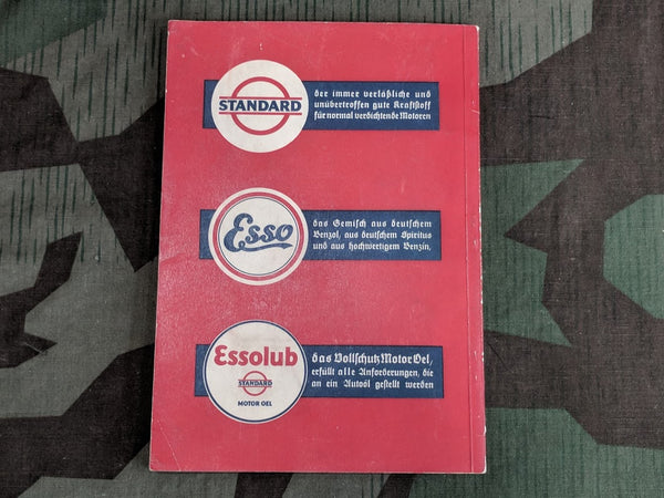 Handbuch für Kraftfahrer Motorist Handbook 1934