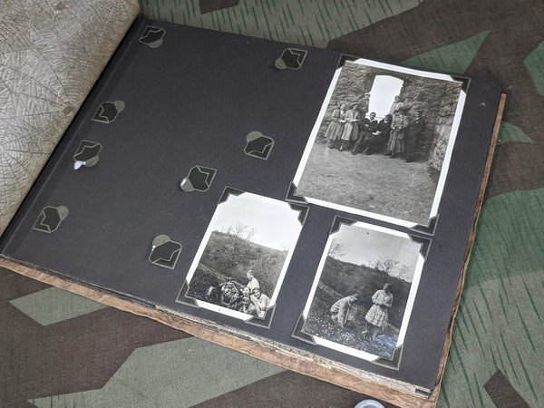 Photo Album German Soldier & Civilians