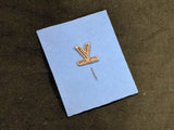 V for Victory Morse Code Stick Pin