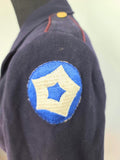 Blue Army Nurse Jacket <br> (B-35.5" W-28")