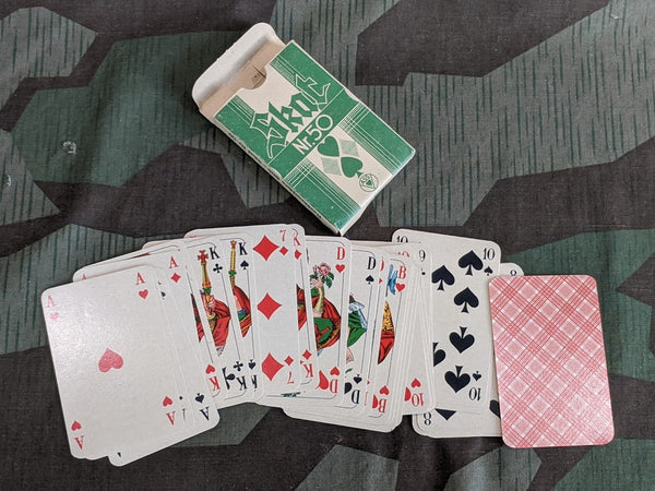 Original WWII German Skat Nr. 50 Playing Cards Deck