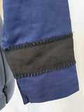 Blue German Traditional Dirndl Blouse <br> (B-42" W-37")