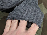 Roll of Gray Sock Material