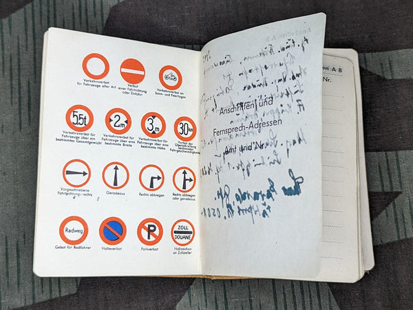 1941 Pocket Calendar From The Werksätten für Fernsteuerungs Technik