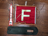 BW Funkstelle Fernmeldstelle Flag and Arrow Set
