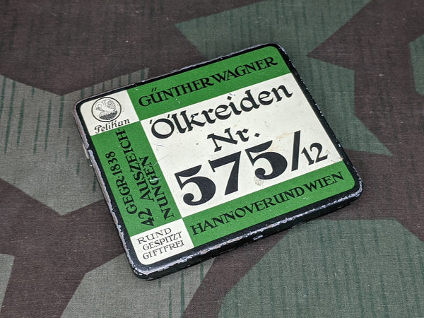 Original Ölkreiden Pelikan Crayons in Tin