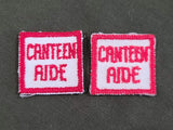 Red Cross Canteen Aide Patch