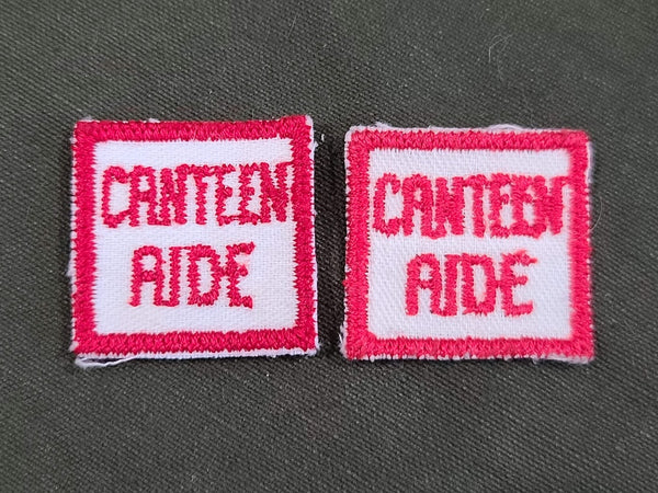 Red Cross Canteen Aide Patch