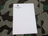 Original DRK Doctors Stationary Page Blank