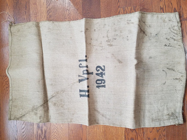 Paper Twine H. Vpfl 1942 Ration Sack Some Staining