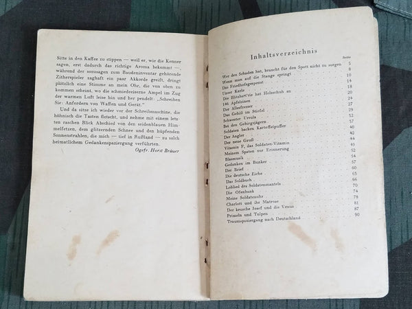 VB-Feldpost Book Soldaten-Alltag