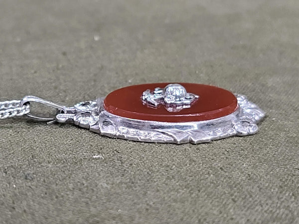 Beautiful Marine Corps Sweetheart Necklace