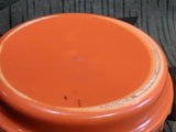 Orange Butter Dish 1/4 Turn