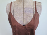 Reddish-Brown Slip (as-is) <br> (B-34" W-29" H-36")