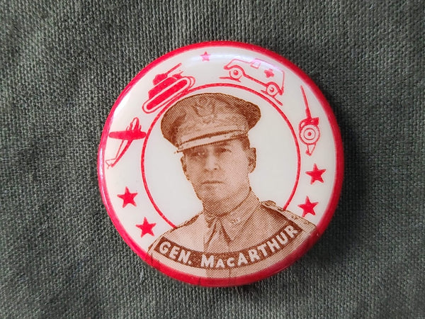 Set of 3 Gen. MacArthur Pins / Tabs
