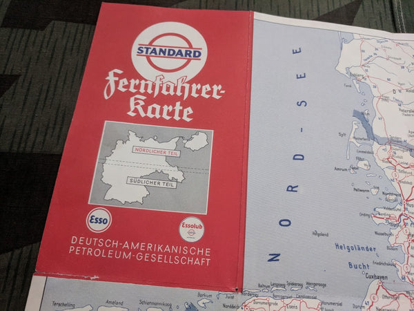 Standard Deutsch-Amerikanische Petroleum Map