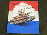 WWII US Patriotic Birthday Card for Wife