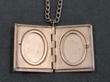 Army Sweetheart Fort Knox, KY Book Shaped Locket