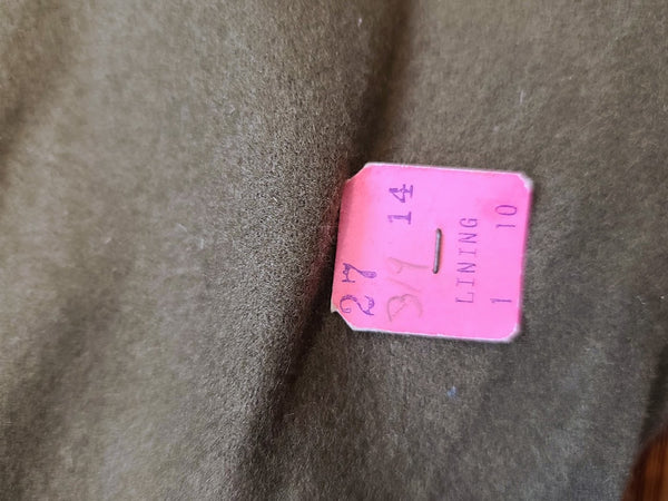 Women's Wool Trouser Liner Size 14R (Cutter Tags) 27" Waist
