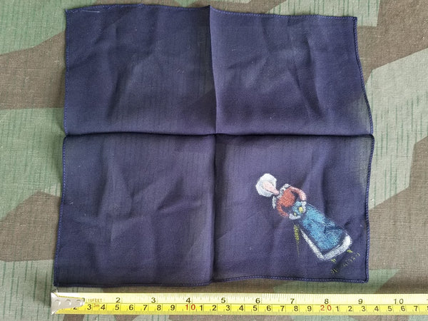 Bretagne Painted Hankie