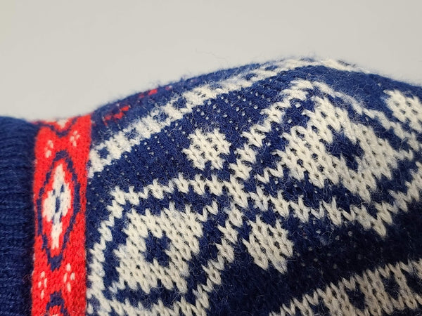 Blue Button Down Sweater <br> (B-36"-40" W-28"-34")
