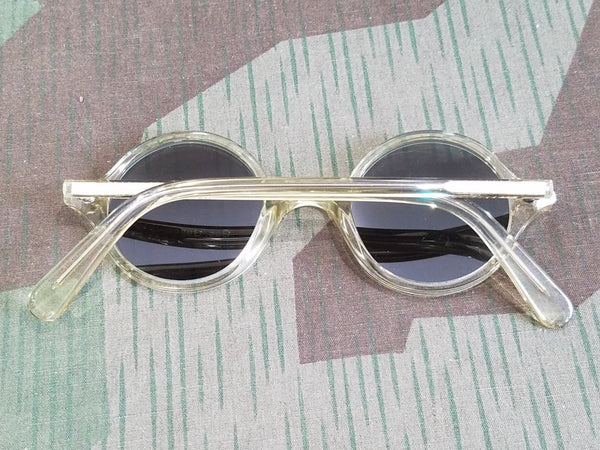 German Clear Acetate Round MG Blendschutzbrille Sunglasses