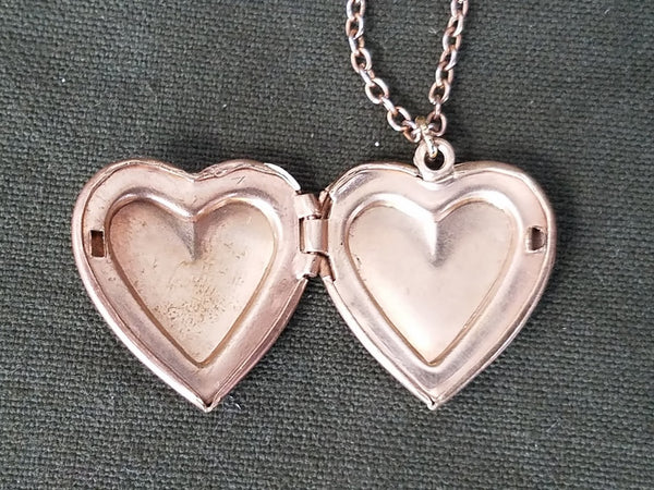 Signal Corps Sweetheart Locket Necklace