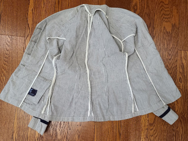 SPARS Coast Guard Officer's Seersucker Jacket <br> (B-35" W-26.5")