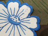 "Nun ist er hinaus in die weite Welt" Embroidered Cloth