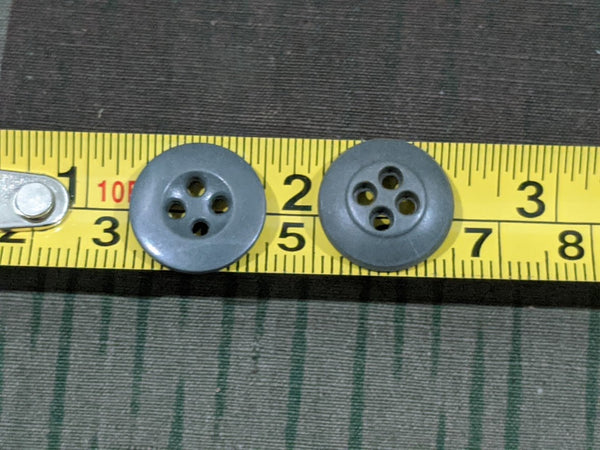 Gray Buttons (Set of 10)