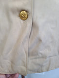 Army Nurse Beige Jacket (as-is) <br> (B-34" W-29")