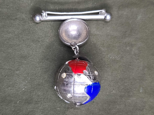 Army Globe Sweetheart Pin