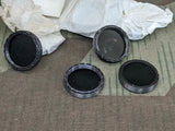 Small Dark Lenses With Threaded Trim Ring (Lot of 10)