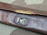 AS-IS Leather Pen/Pencil Case with Dip Pen
