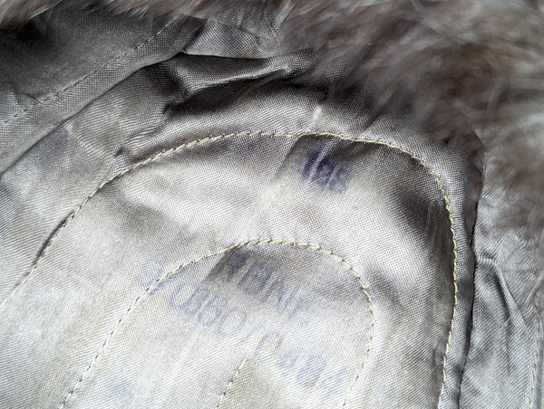 Original Rabbit Fur Hat Size 56-58