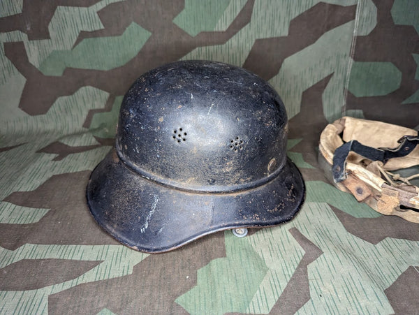 Original Luftschutz Stahlhelm Helmet AS-IS