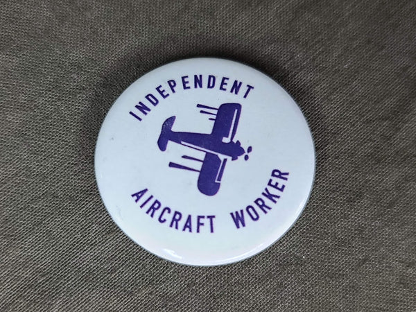 Repro Aircraft Worker / Observer Pinback Button Set