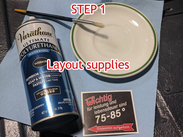 German Ford V3000s and Maultier Kaltstart Dash Decal