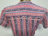 German Stripe Print Dress <br> (B-34.5" W-28" H-37")