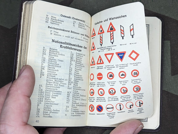 Sonne Brikett 1940 NSDAP Pocket Calendar (with Other Helpful Info)