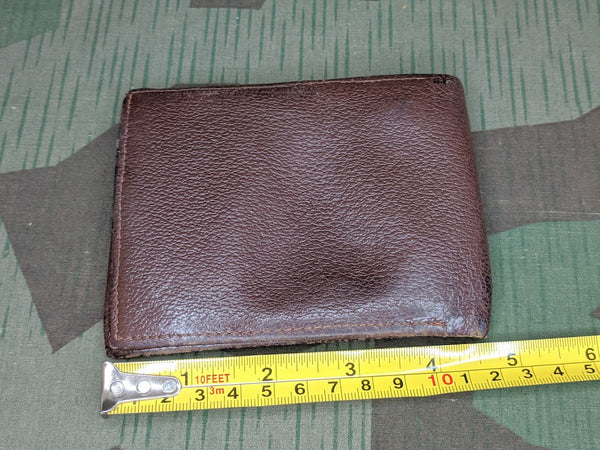 Vintage Brown Billfold Wallet