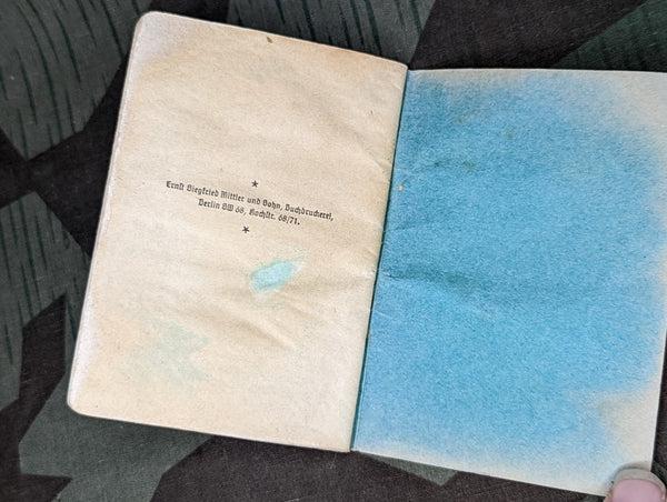 Evangelical Soldiers Feldgesangbuch (as-is)