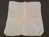Lot of 4 USN Navy Wife Hankies
