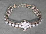 Art Deco Rhinestone Bracelet