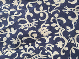 Blue and White Animal Novelty Print Dress <br> (B-47" W-37" H-44")