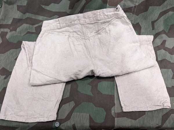 Original White Drillich Trousers